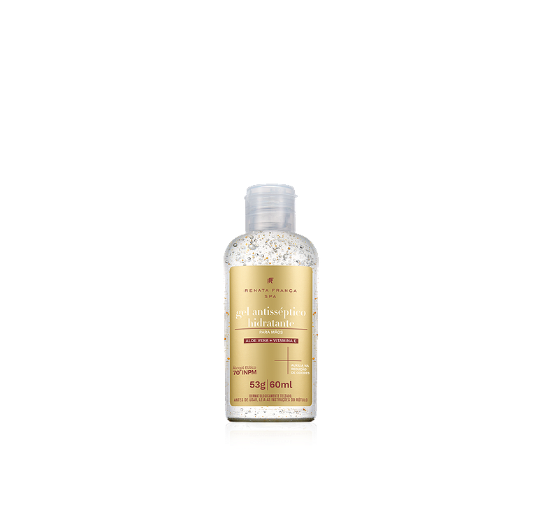 GEL ANTISSÉPTICO HIDRATANTE PARA AS MÃOS 60 ml